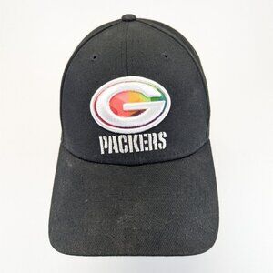 2023 Green Bay Packers New Era 9FORTY Crucial Catch Hat Black Adjustable